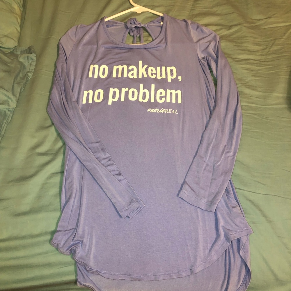 aerie long sleeve graphic t shirt